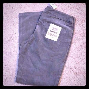 J. Crew classic corduroy bootcut jeans. Size 33S